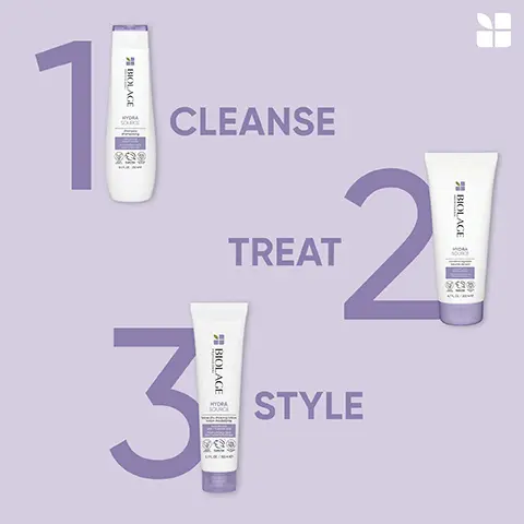 Image 1, cleanse, treat and style. Image 2, up to 3x more moisture.Gently cleanses leaving hair softer and more manageable. Image 3, up to 3x more moisture, nourishing formula, adds shine. Image 4, up to 48 hours of moisture, leaves hair looking and feeling soft, protects for up to 230 degrees heat. Image 5-6, infused with aloe vera extract hydra source shampoo and conditioner. Image 7, up to 48 hours of moisture, leaves hair looking and feeling soft, protects for up to 230 degrees heat. Image 8, new look same great formula. Image 9, new look same great formula