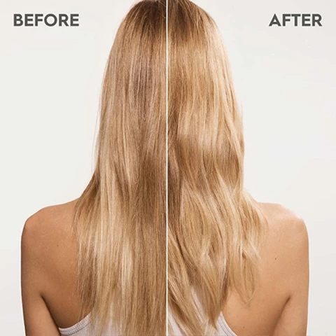 Image 1 - Image showing a woman’s back with long blonde hair, with a side-by-side comparison labeled BEFORE on the left showing straight hair and AFTER on the right showing wavy hair.
Image 2 - An abstract image featuring various transparent droplets on a light gray background, with the text HYALOVEIL® at the top and the description A bioengineered, modified and advanced type of hyaluronic acid able to adhere to the hair surface, known for its moisturizing and protecting benefits below.
Image 3 - An image of a product label for KERASILK ESSENTIALS REPAIRING CONDITIONER with descriptions of its benefits, including moisturizes and reconstructs, reduces brittleness and hair breakage, reinforces inner strength for better resilience, and detangles for improved combability.
Image 4 - A close-up image of smooth, creamy lotion with the text MOISTURIZED. STRONG. displayed prominently.
Image 5 - A person with curly, dark hair is shown from the back, with a comparison of their hair before and after using a product, labeled BEFORE on the left and AFTER on the right.
Image 6 - Image shows three Kérastase hair care products: a shampoo bottle labeled Kérastilk Moisturized Strong, a jar labeled Kérastilk Recovery Mask Moisturized, Repaired, Stunning, and a bottle labeled Kérastilk Restorative Balm Strong, Nourished, Irresistible, with the text Find Your Kérastilk Hair Action Plan above them.
Image 7 - Image depicts a pink background with the text CLIMATE CONSCIOUS INSIDE OUT, followed by sections labeled CLIMATE NEUTRAL PRODUCT: Product is CO2 compensated, VEGAN FORMULA: No animal-derived ingredients, and FREE FROM: silicones, sulfates, dyes, microplastics, mineral oils.