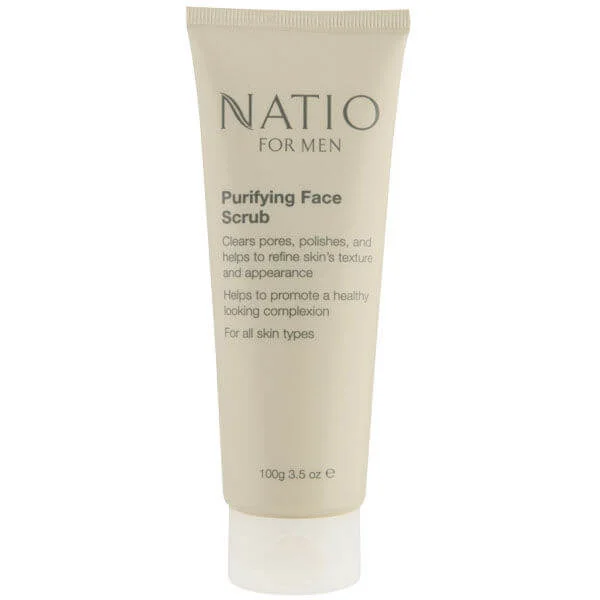Очищающий скраб для лица для мужчин Natio For Men Purifying Face Scrub (100 г) Image 1