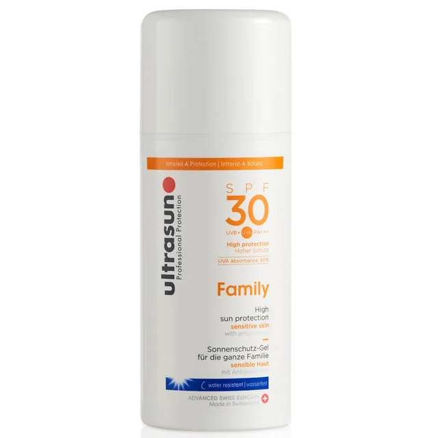 Солнцезащитный лосьон для всей семьи Ultrasun SPF 30 Family Sun Lotion (100 мл)