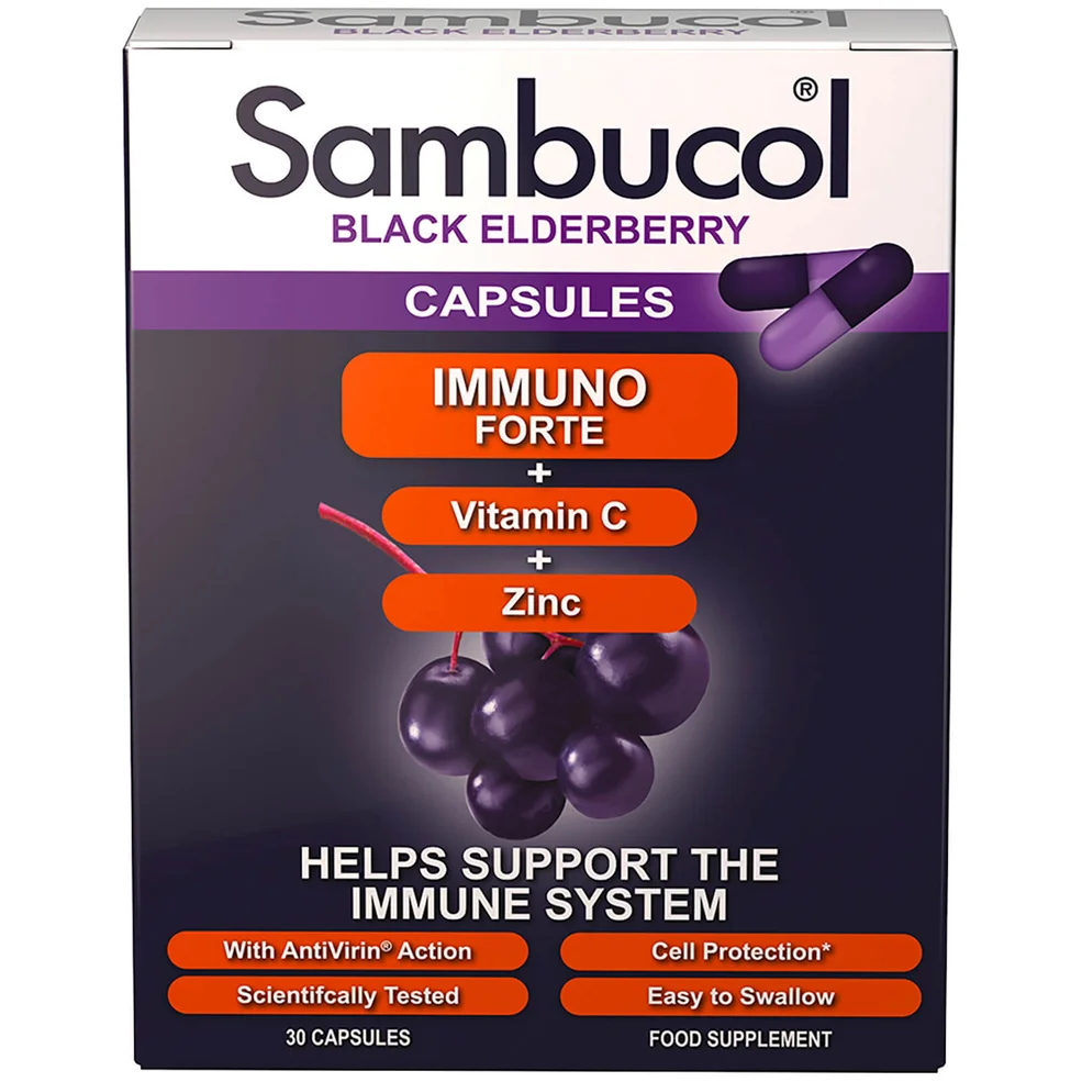 Sambucol Immuno Forte в капсулах (30 капсул) Image 1