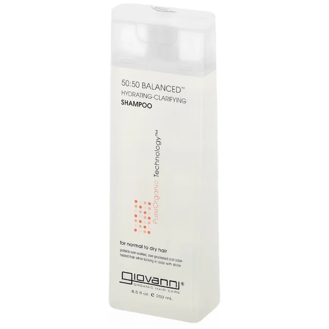 Сбалансированный увлажняющий и очищающий шампунь Giovanni 50/50 Balanced Shampoo 250 мл