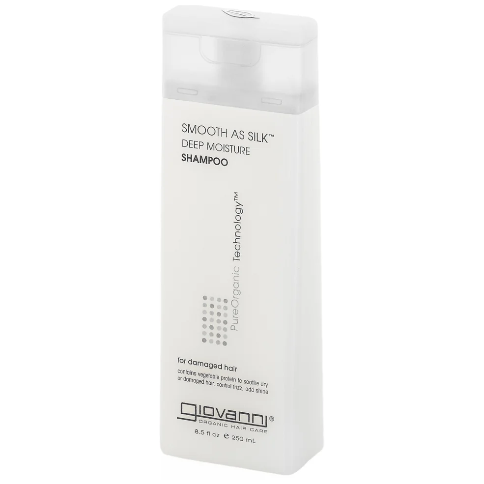 Шампунь для интенсивного увлажнения и разглаживания волос Giovanni Smooth as Silk Shampoo 250 мл Image 1