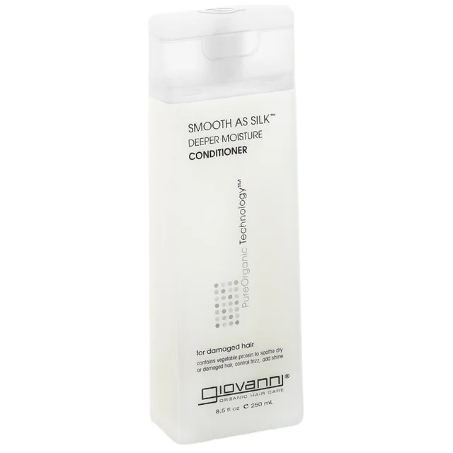 Кондиционер для интенсивного увлажнения и разглаживания волос Giovanni Smooth as Silk Conditioner 250 мл