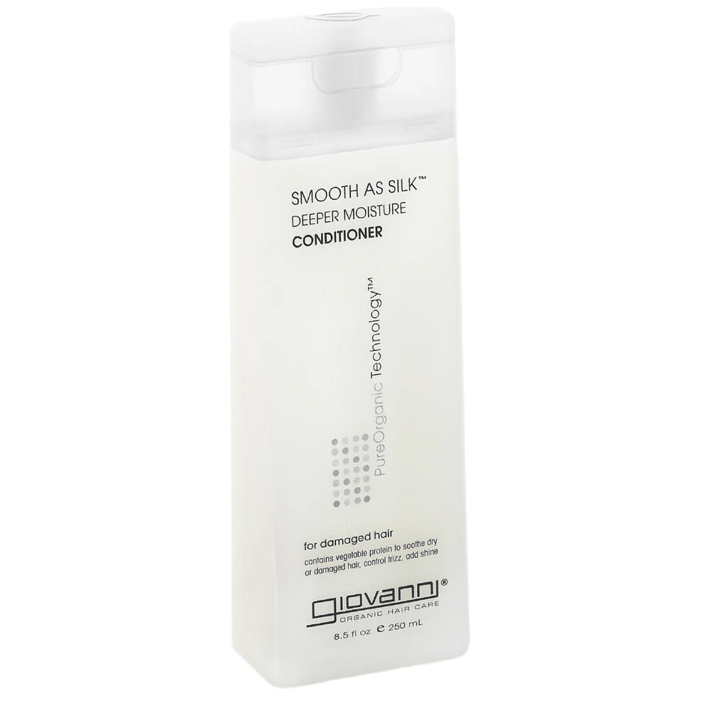 Кондиционер для интенсивного увлажнения и разглаживания волос Giovanni Smooth as Silk Conditioner 250 мл Image 1