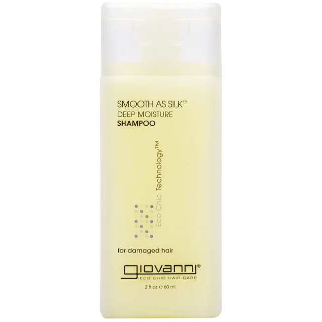 Шампунь для интенсивного увлажнения и разглаживания волос Giovanni Smooth as Silk Shampoo 60 мл