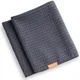 Вафельное полотенце для сушки волос Aquis Hair Towel Waffle Luxe Moody Gray