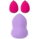 Набор косметических спонжей для растушевки brushworks HD Complete Blender Sponge Set