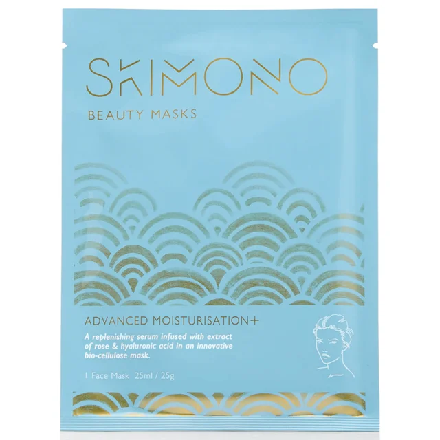 Тканевая увлажняющая маска для лица Skimono Beauty Face Mask for Advanced Moisturisation 25 мл