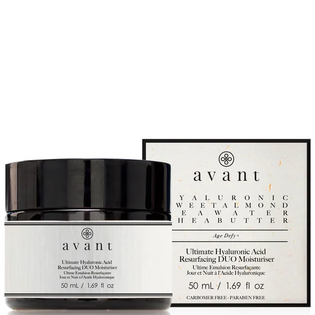 Омолаживающий крем с гиалуроновой кислотой Avant Skincare Ultimate Hyaluronic Acid Resurfacing Duo Moisturiser 50 мл
