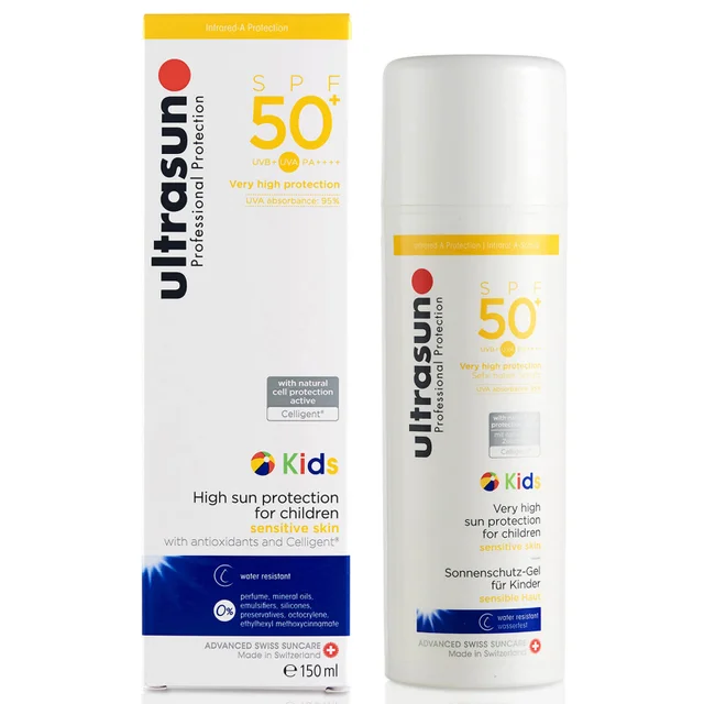 Солнцезащитный лосьон с высокой степенью защиты для детей Ultrasun Very High SPF 50+ Kids Lotion 150 мл