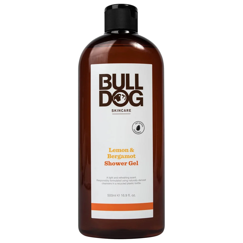 Bulldog Lemon & Bergamot Shower Gel 500ml Image 1