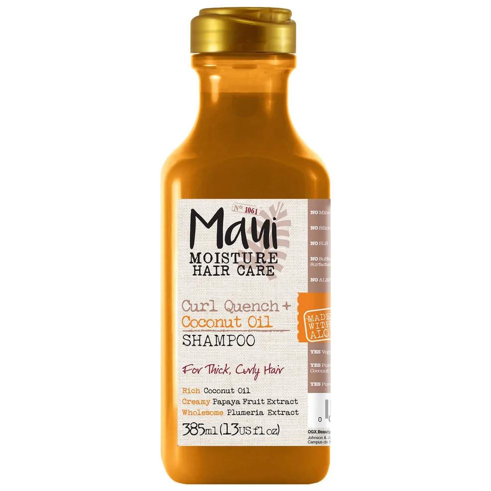 Maui Moisture Curl Quench+ Coconut Oil Shampoo 385ml Image 1