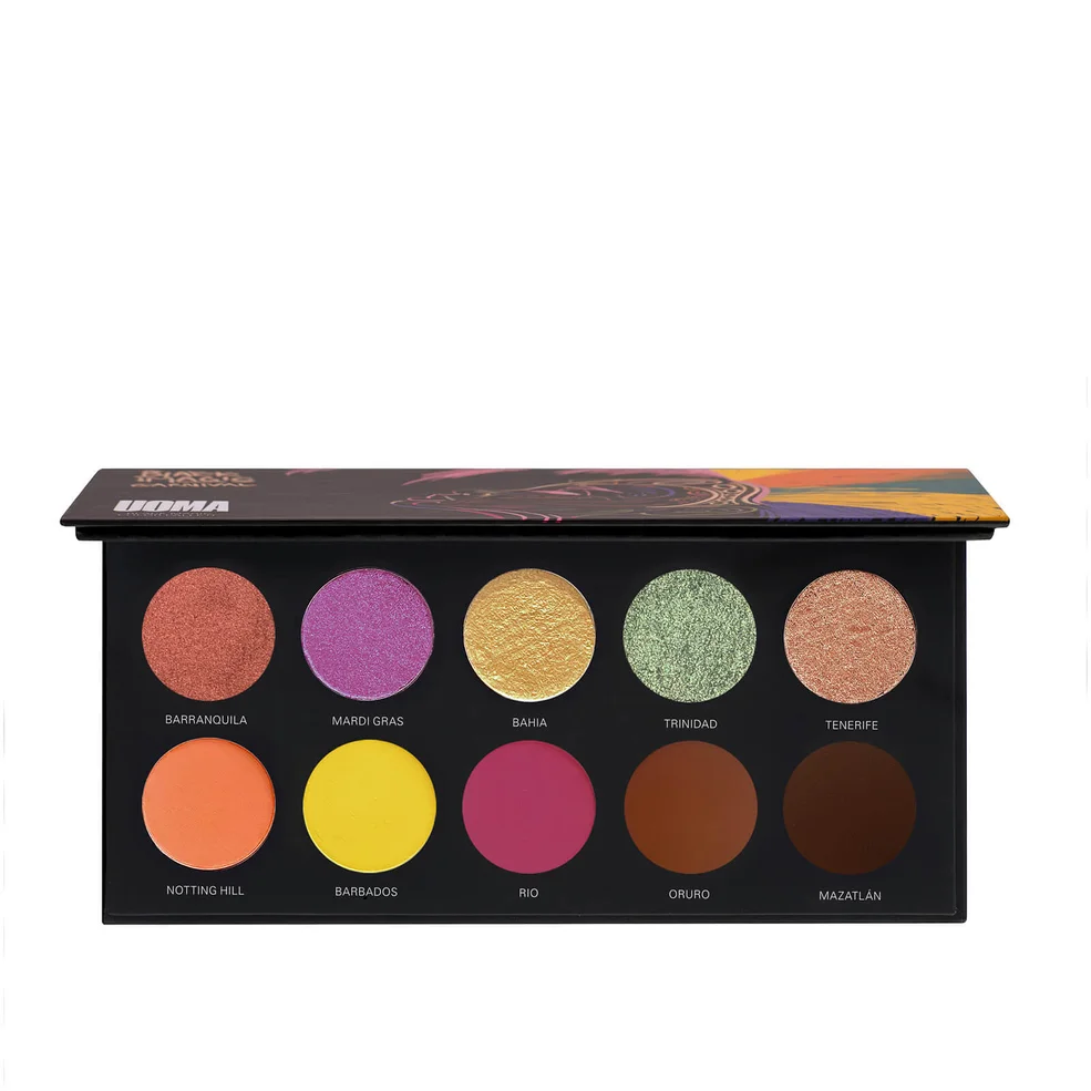 UOMA Beauty Black Magic Palette Colour Palette - Carnival 10g Image 1