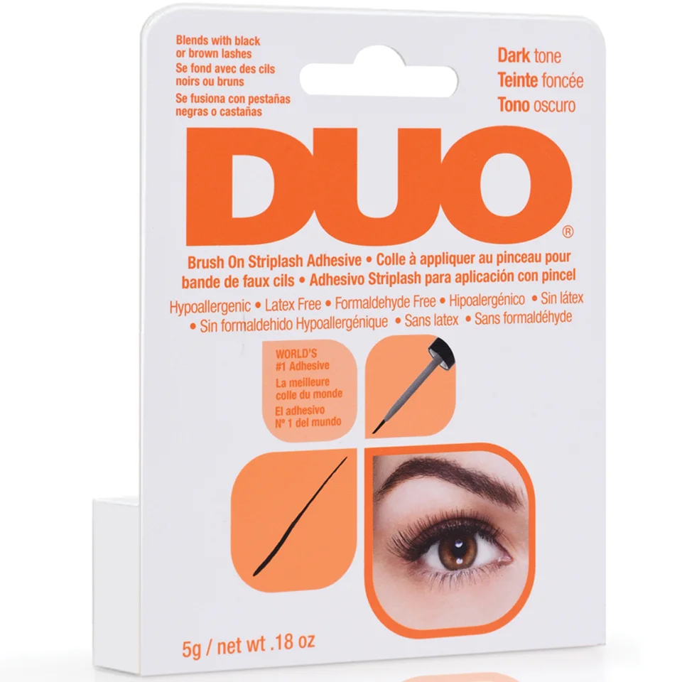 Клей для накладных ресниц Duo Brush on Striplash Adhesive Dark 5 г Image 1