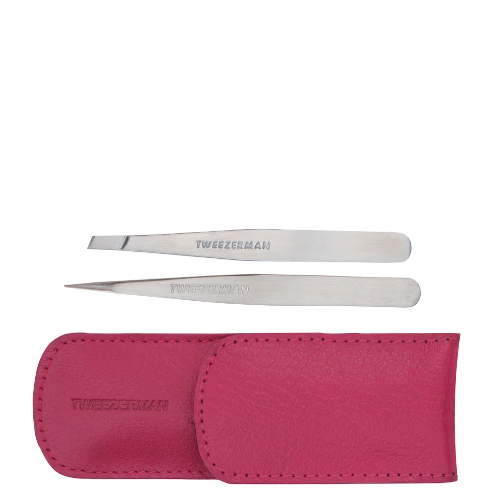 Tweezerman Petite Tweeze Set - Pink Image 1