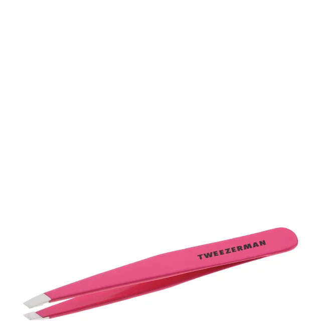 Пинцет со скошенными концами Tweezerman Slant Tweezer — Pink