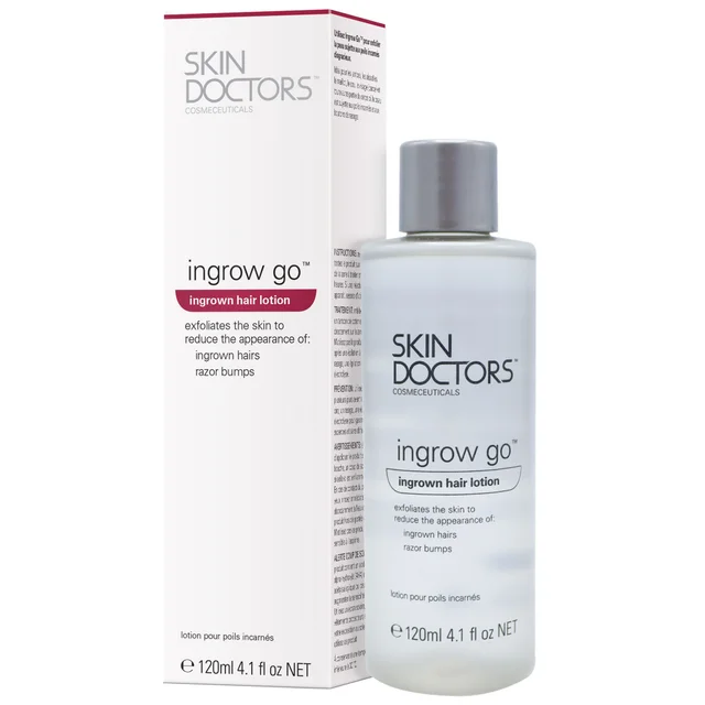 Лосьон для предотвращения появления вросших волос Skin Doctors Ingrow Go Lotion, 120 мл