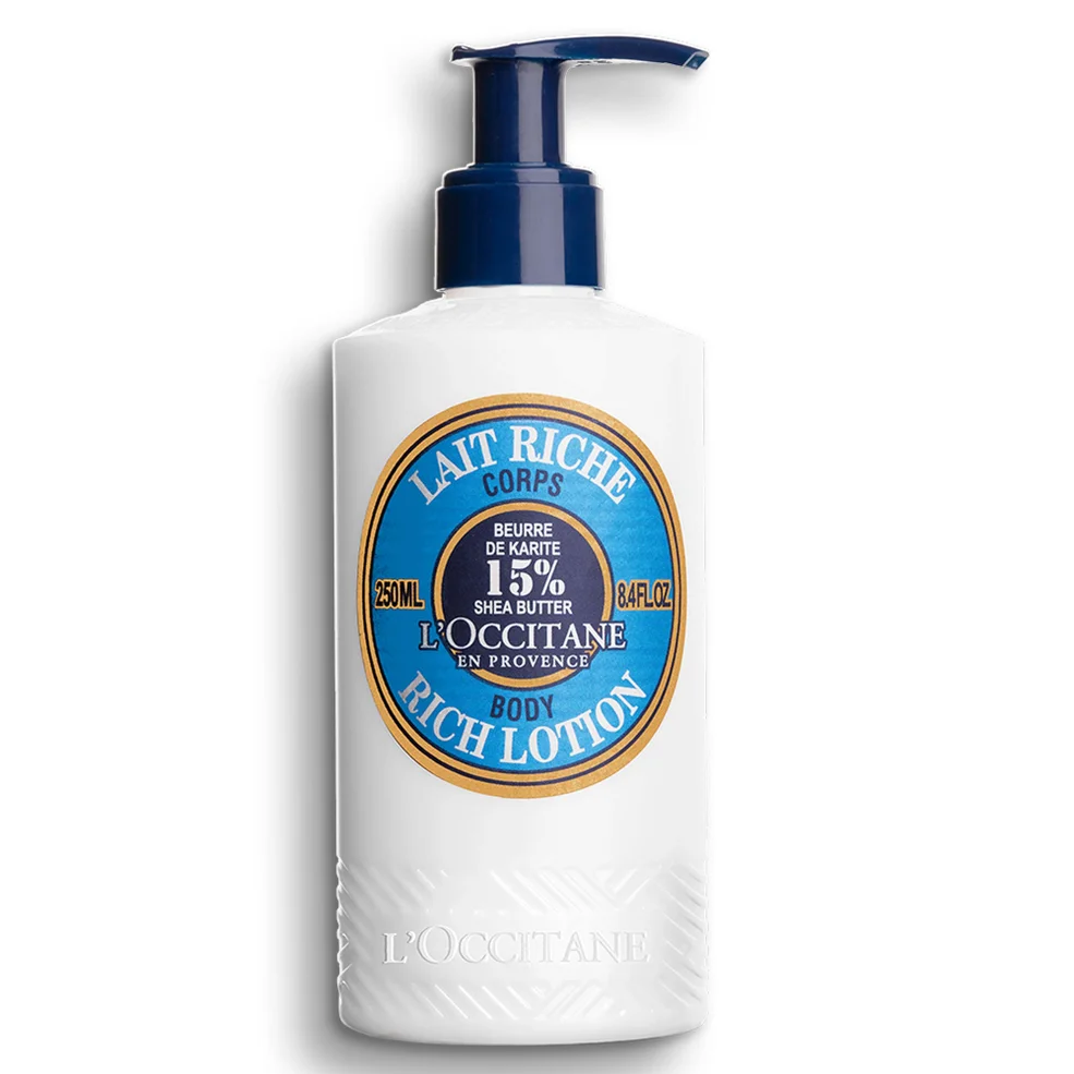 L'Occitane Shea Butter Body Lotion 250ml Image 1