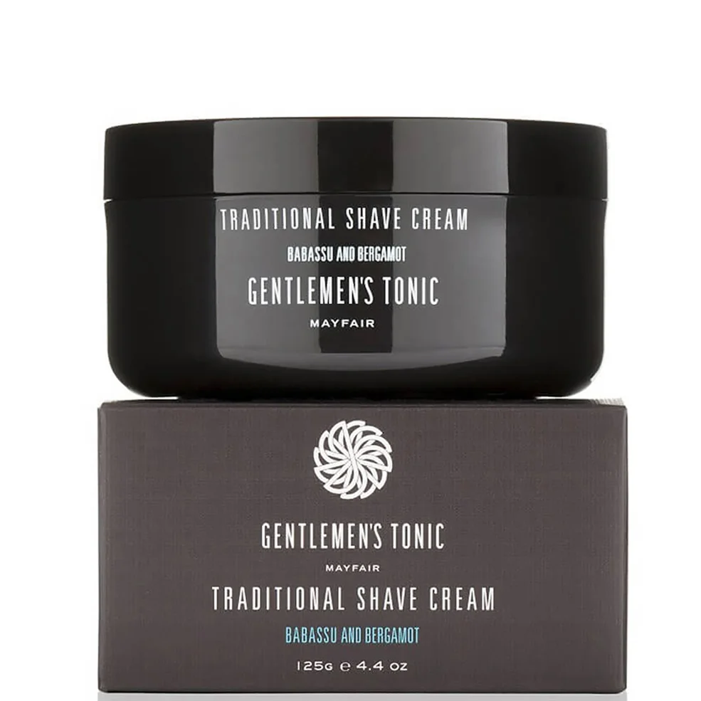 Традиционный крем для бритья Gentlemen's Tonic Traditional Shave Cream (125 г) Image 1