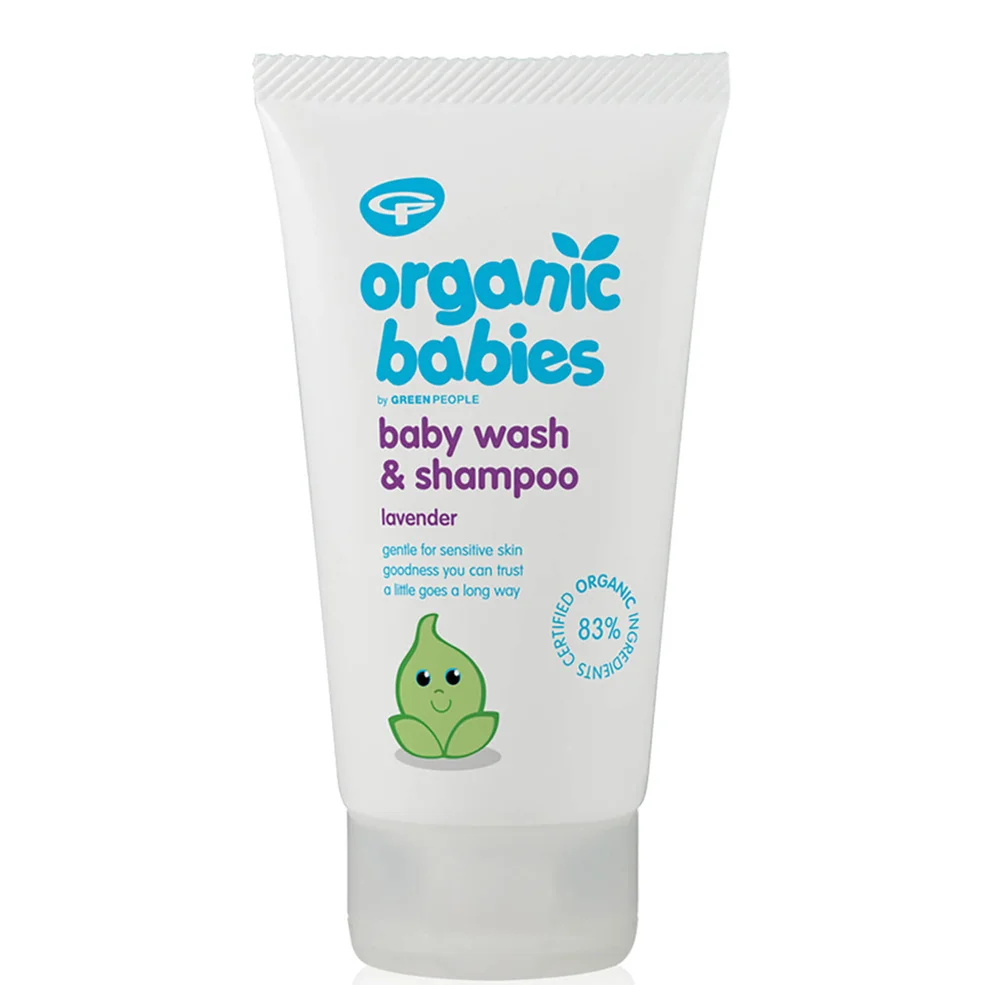 GREEN PEOPLE LAVENDER BABY WASH & SHAMPOO (150ML) Image 1