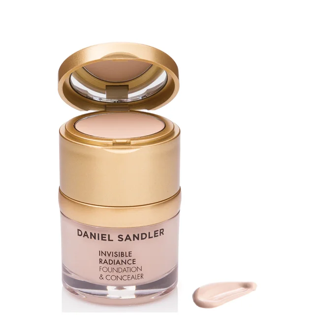 СИЯЮЩАЯ ТОНАЛЬНАЯ ОСНОВА И КОНСИЛЕР DANIEL SANDLER INVISIBLE RADIANCE FOUNDATION AND CONCEALER - PORCELAIN