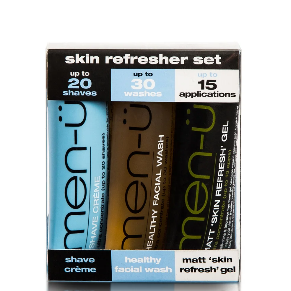 men-ü Skin Refresher - 15ml (3 Products) Image 1