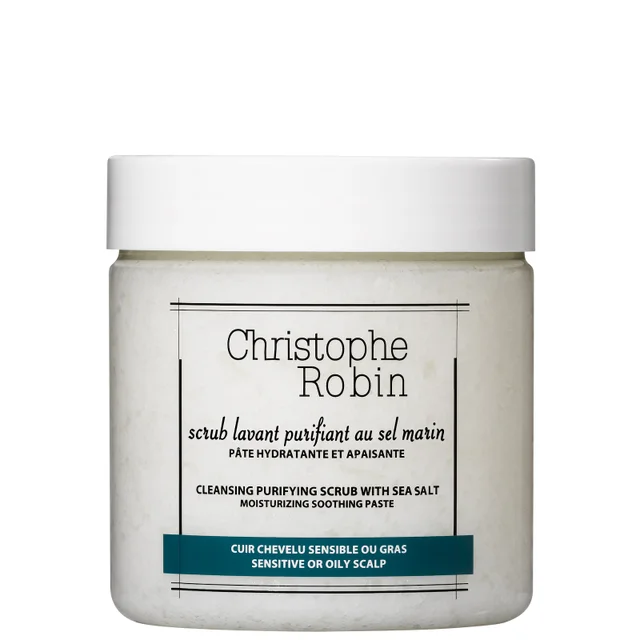 Очищающий скраб для головы CHRISTOPHE ROBIN CLEANSING PURIFYING SCRUB WITH SEA-SALT (250 мл)