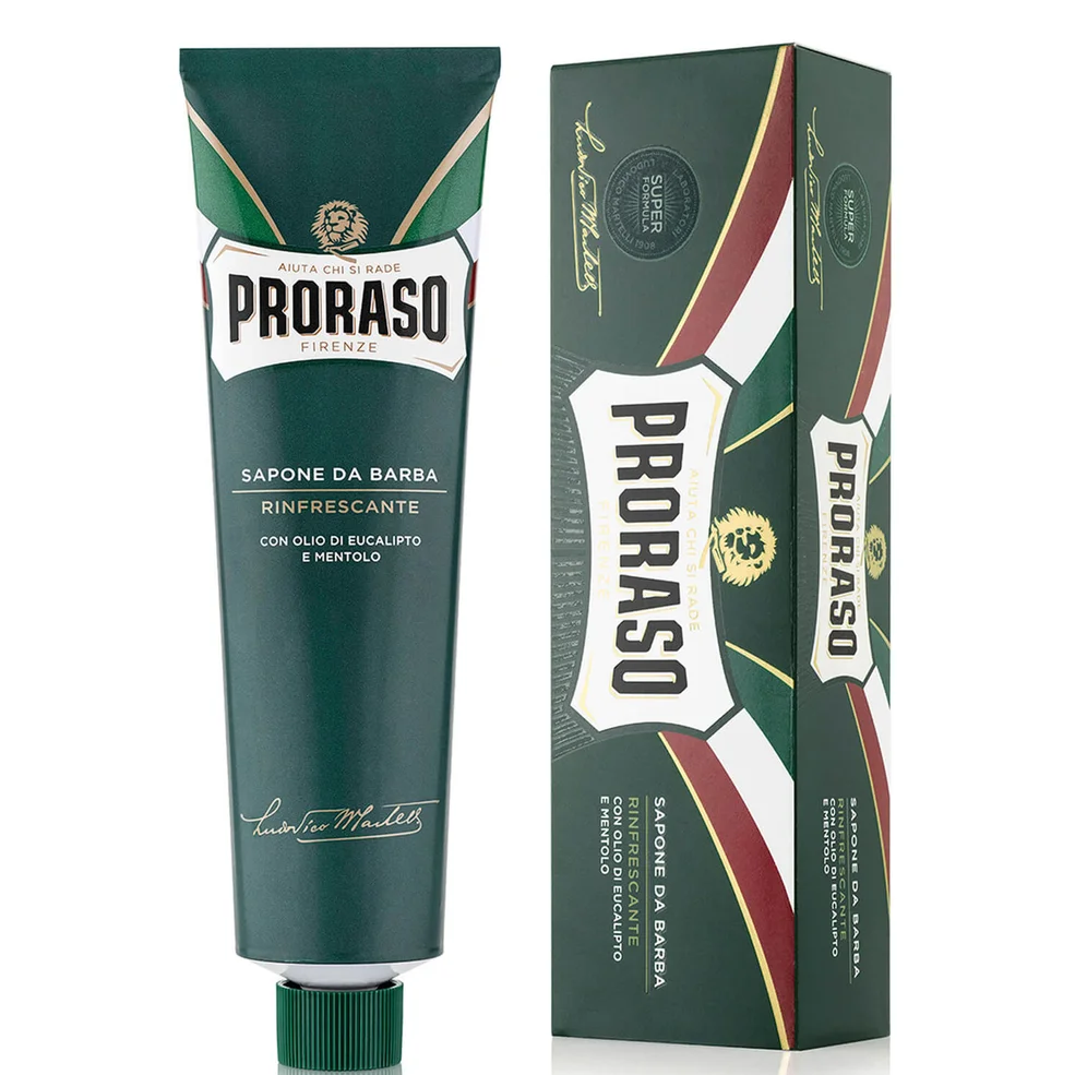 Крем для бритья с эвкалиптом и ментолом в тюбике Proraso Shaving Cream Tube - Eucalyptus & Menthol Image 1