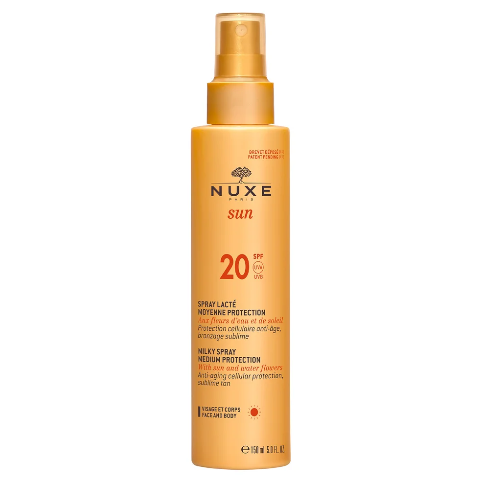 Спрей для лица и тела с солнцезащитным фактором SPF 20 NUXE Sun Milky Spray Face and Body SPF 20 (150 мл) - Exclusive Image 1