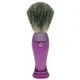 Бритвенная кисть из барсучьего волоса, фиолетовый цвет eShave Finest Badger Hair Shaving Brush Long Handle - Purple
