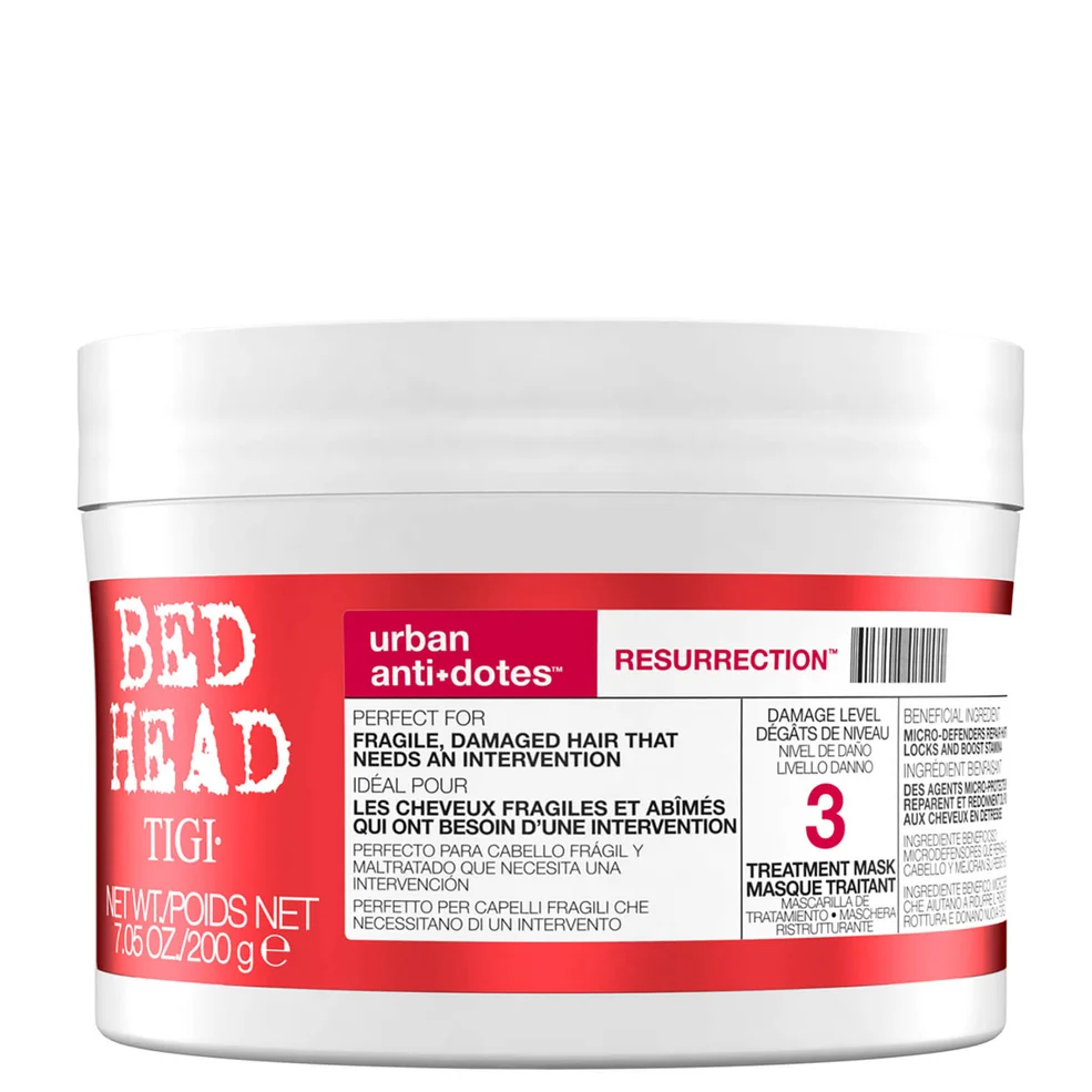 Маска для сильно поврежденных волос, 3 TIGI Bed Head Urban Antidotes Resurrection Treatment Mask (200 г) Image 1