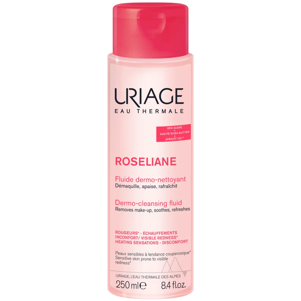 Жидкость для очищения кожи и борьбы с покраснением Uriage Roséliane Anti-Redness Dermo-Cleansing Fluid (250 мл) Image 1