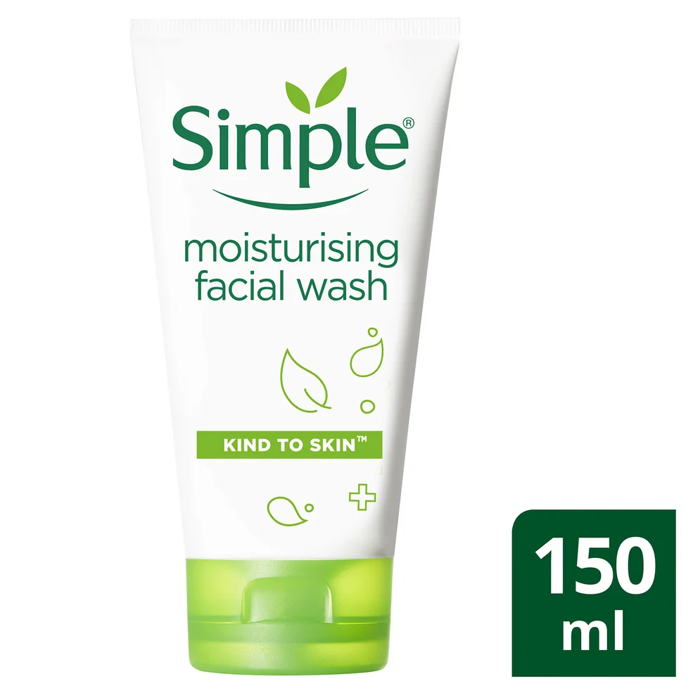 Simple Kind to Skin Moisturising Facial Wash 150ml Image 1