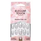 Накладные ногти средней длины с французским маникюром Elegant Touch Natural French Nails — 103 (M) (Pink) (Fade Tip)