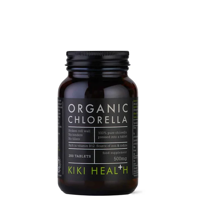 Органические таблетки с хлореллой KIKI Health Organic Chlorella Tablets (200 таблеток)