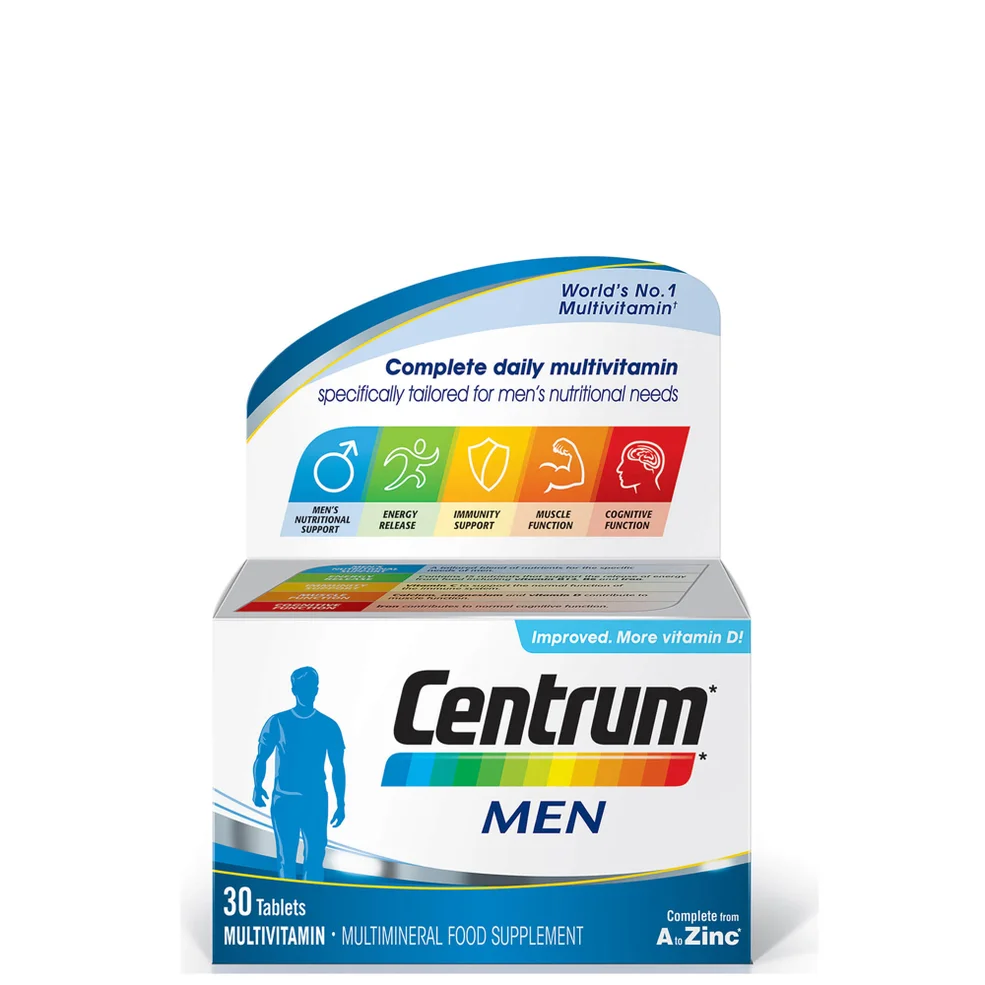 Мужские поливитамины Centrum Men Multivitamin Tablets - (30 таблеток) Image 1