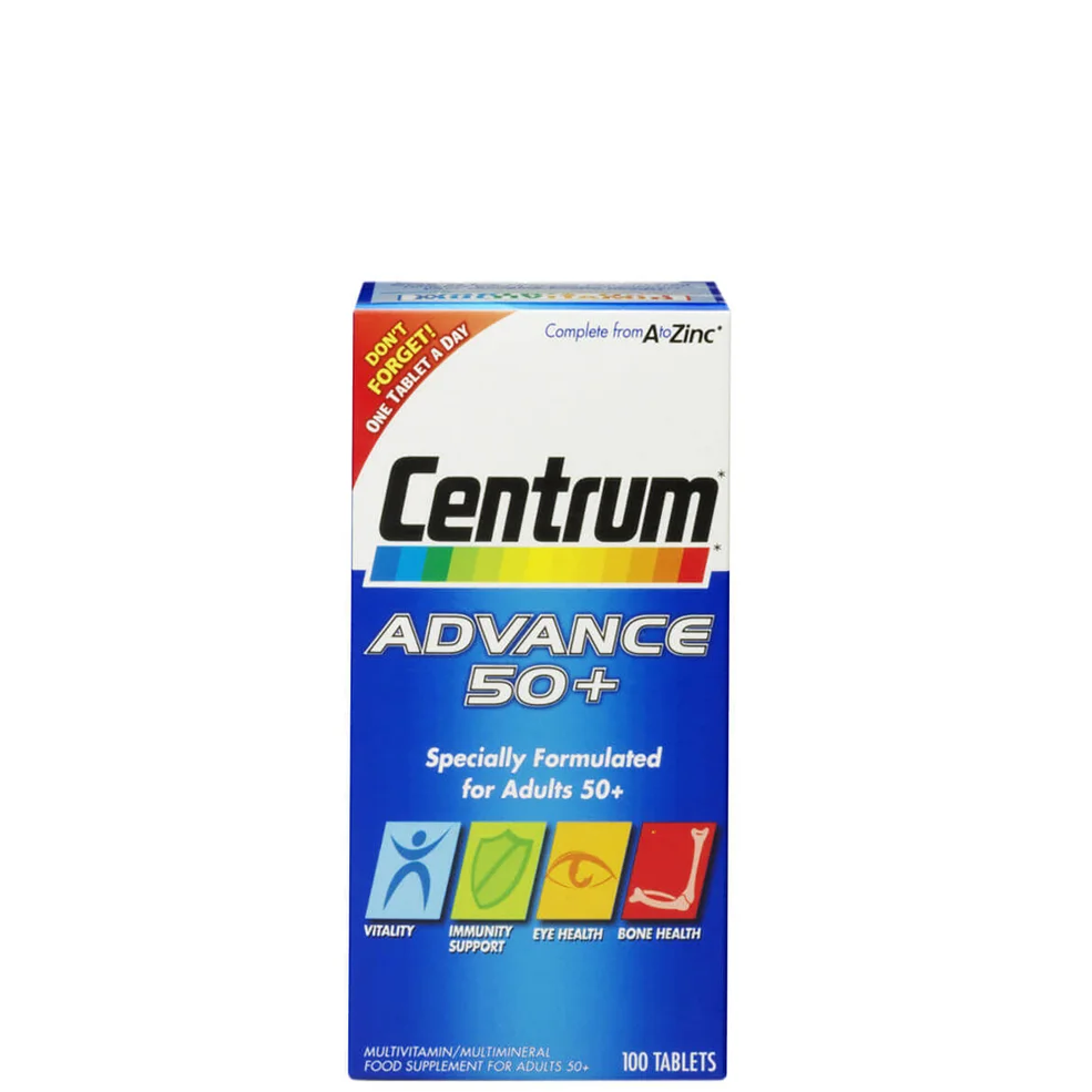 Поливитамины Centrum Advance 50 Plus Multivitamin Tablets - (100 таблеток) Image 1