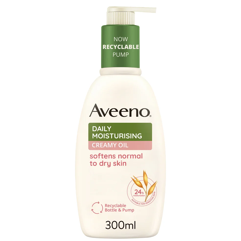 Увлажняющий крем-масло для тела с маслом сладкого миндаля Aveeno Moisturising Creamy Oil - Sweet Almond 300 мл Image 1