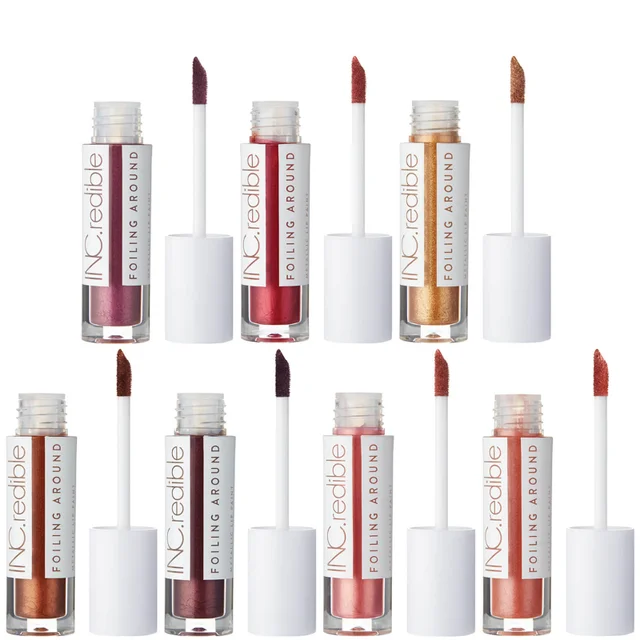 Жидкая губная помада с эффектом металлик INC.redible Foiling Around Metallic Liquid Lipstick (различные оттенки)