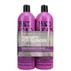 Шампунь и кондиционер для светлых волос TIGI Bed Head Dumb Blonde Repair Shampoo and Reconstructor for Coloured Hair 2 x 750 мл