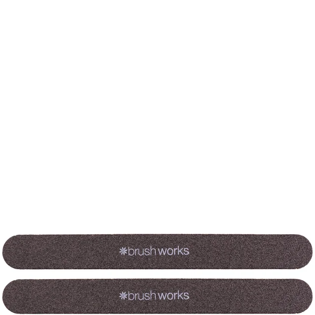 brushworks Professional Emery Boards (Set of 2)