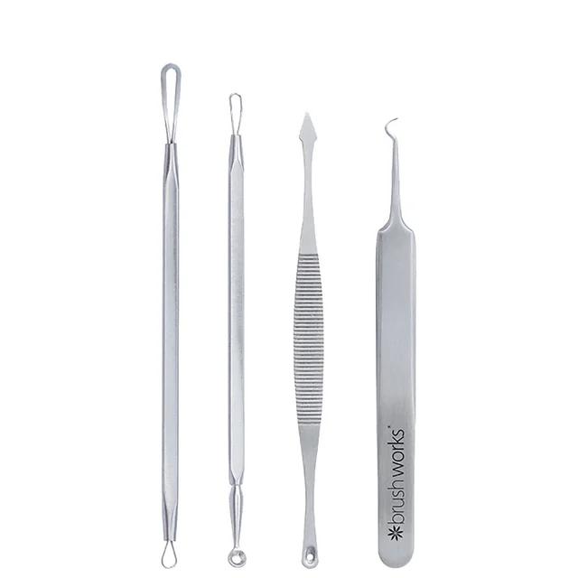 Набор для удаления черных точек и высыпаний brushworks Blackhead and Blemish Remover Set