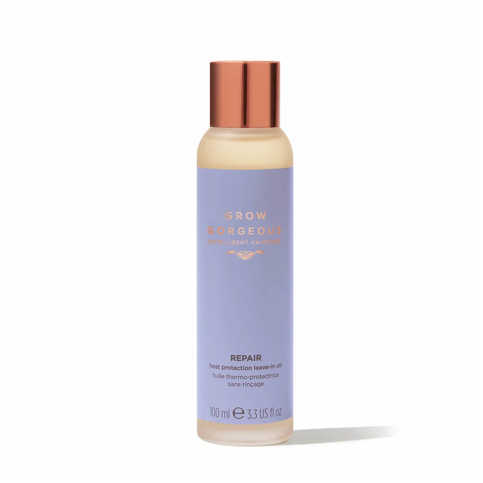 Grow Gorgeous Repair Heat Protection Leave-In Oil 100ml Image 1