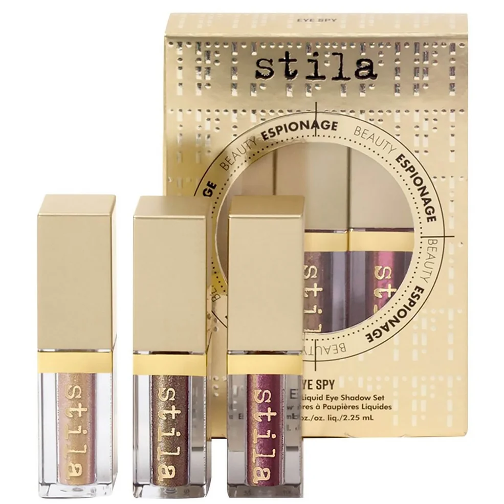 Stila Eye-Spy Glitter and Glow Liquid Eye Shadow Set Image 1