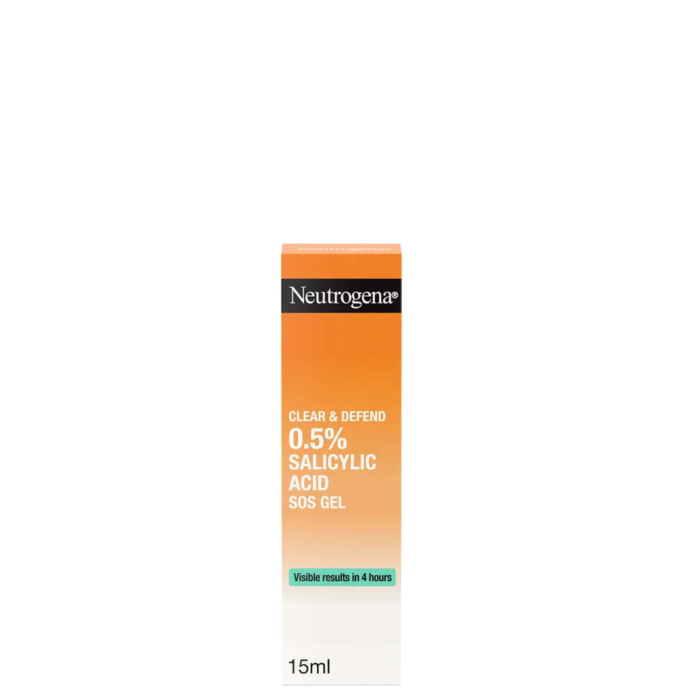 Neutrogena Clear and Defend 0.5% Salicylic Acid SOS Gel 15ml Image 1