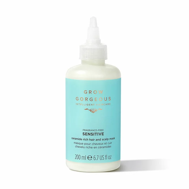 Grow Gorgeous Богатая Церамидами Маска Для Волос И Чувствительной Кожи Головы Без Запаха