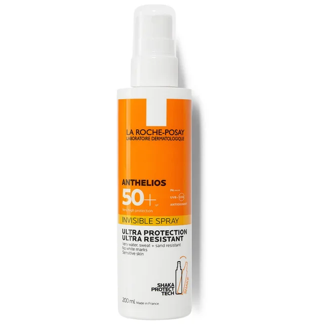 Солнцезащитный спрей для лица La Roche-Posay Anthelios Invisible Spray SPF 50+, 200 мл