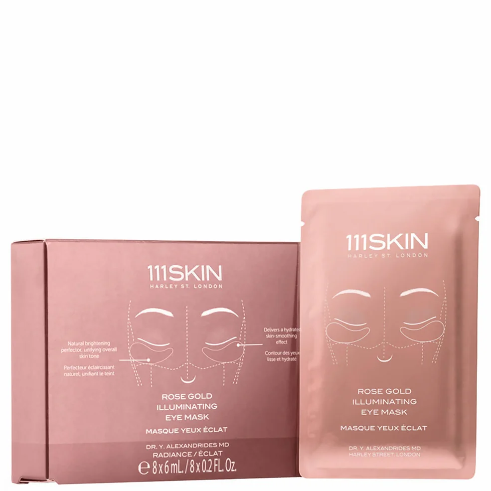 111SKIN Rose Gold Illuminating Eye Mask Box Image 1