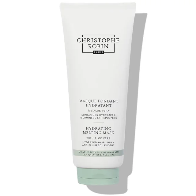 Тающая маска для волос с алоэ вера Christophe Robin Hydrating Melting Mask with Aloe Vera, 200 мл